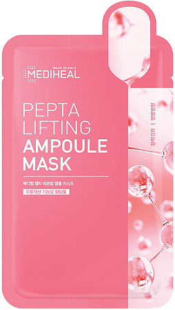 Mediheal~Восстанавливающая тканевая маска с пептидным комплексом~Pepta Lifting Ampoule Mask
